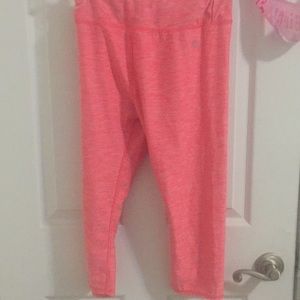 Pink workout pants